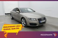 Audi A7 Sportback TDI V6 Q 204hk Skinn Elstolar Rattvärme