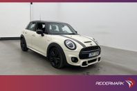 MINI Cooper S 5-dr 178hk JCW Cockpit Sensorer Skinn Keyless