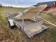 Biltrailer Proab Fyra BV 1500 kg, -1991