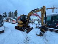 Minigrävare 5ton Cat 304CR 249000:-