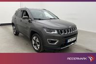 Jeep Compass 2.0 VVT 4WD 170hk Limited Kamera Halvskinn