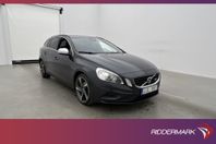 Volvo V60 D4 163hk R-Design P-Värmare Skinn Keyless Sensorer