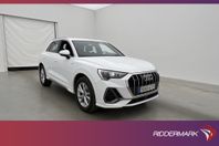 Audi Q3 40 TDI Quattro 200hk S-Line Cockpit D-Värm 360° Drag