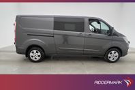 Ford Transit Custom Crew Van L2 Värmare Dragkrok PDC Moms