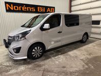 Opel Vivaro 1.6 CDTI 145Hk PREMIUM 6-SITSIG DUBBELHYTT!!