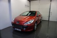 Peugeot 307 CC 2.0 Automatisk, Skinn, B-Kam, Låg Mil 140hk