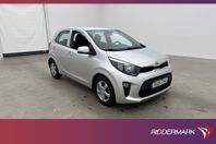 Kia Picanto 1.0 67hk Advance Kamera CarPlay Rattvärme MOMS