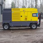 Atlas Copco DrillAir V39 med hjulaxlar