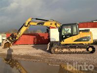 Grävmaskin CAT 312C L - 8087 h - 6st redskap