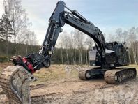 Bandgrävare Liebherr R926 + MOBA