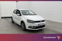 Volkswagen Polo 1.2 TSI 90hk Pluspaket Sensorer Adaptiv-Fart