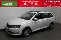 Skoda Fabia 1,0 TSI 95hk Style Kombi Front Assist ParkPilot