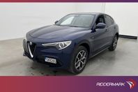 Alfa Romeo Stelvio Q4 201hk Super Kamera Skinn Elstolar