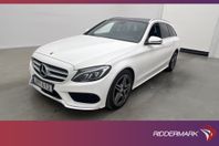 Mercedes-Benz C 220 T d 170hk AMG Pano Burmester D-Värm Drag