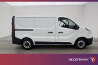 Renault trafic 1.6dCi Värmare Drag 3-Sits 2xDörr V-Inredd