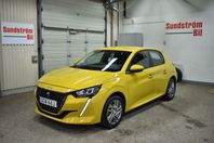 Peugeot 208 1.2 75Hk PT Active Pack P-sensorer/Vinterhjul