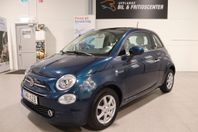 Fiat 500 1.2 69HK Lounge / Panorama / LED Ljus