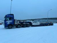 Volvo FH750 tungdragare VANG trailer trombon