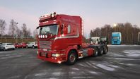 Lastväxlare Scania R520 8x4*4 Plogutrustad