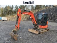 Kubota KXO37-4 (serienr: 15569) Minigrävare