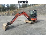 Kubota KXO37-4 (serienr 15567) Minigrävare