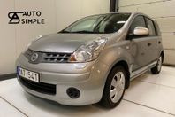 Nissan Note 1.4 Besiktigad Ny Servad LågaMil Välvårdad 88hk