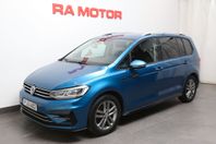 Volkswagen Touran 1,4 TSI 150hk R-Line 7-sits Värmare Drag