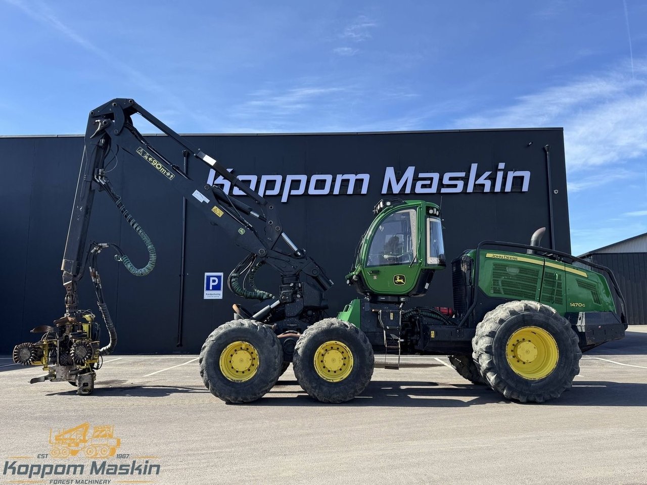 John Deere 1470G, 13100h - Sk...