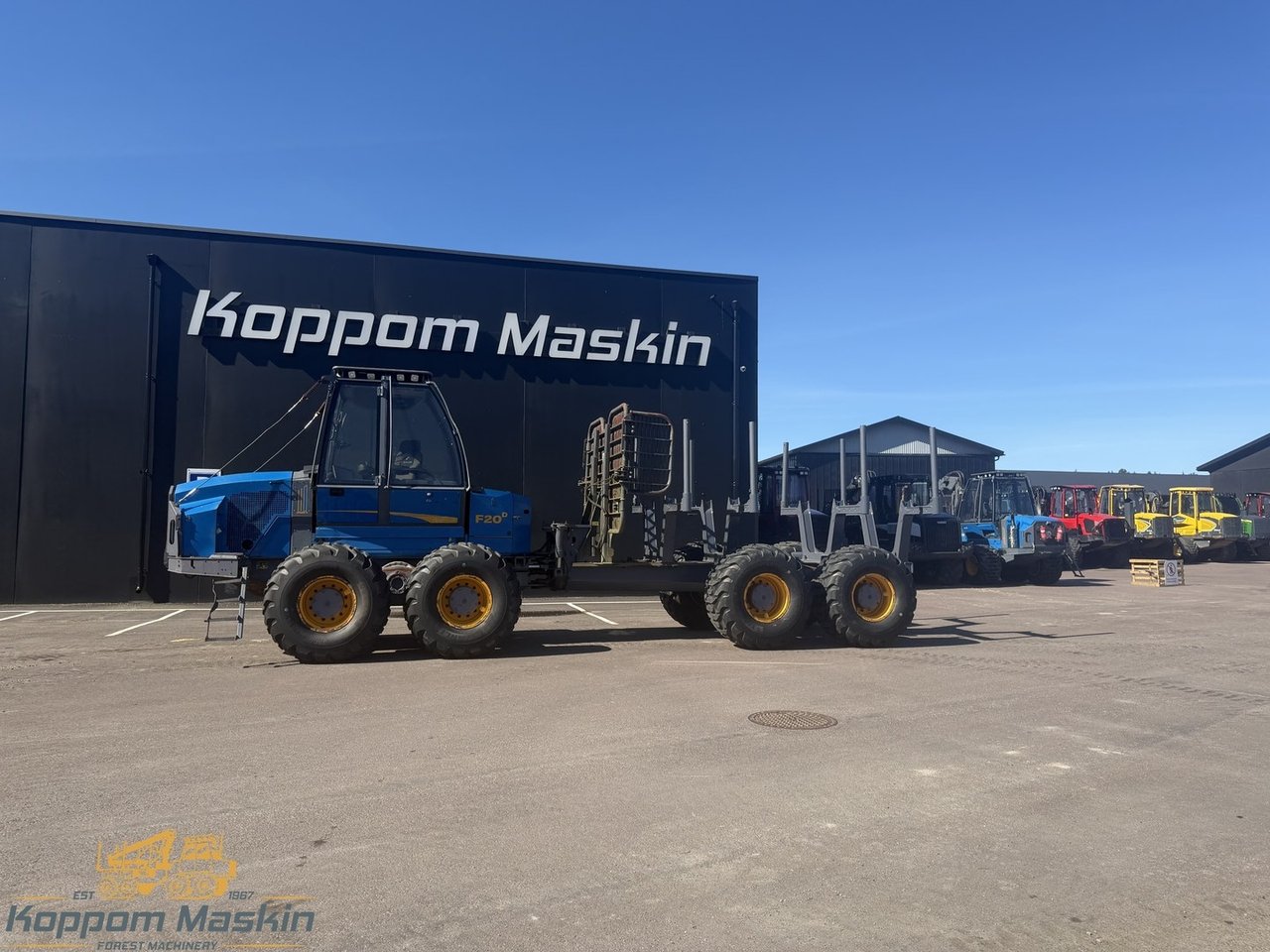 Rottne F20D, 3300h - Skotare
