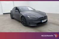 Tesla Model S Plaid Svensksåld Luftfjädring Yoke Drag MOMS