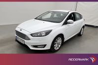 Ford Focus EcoBoost 125hk Titanium P-Sensorer Farthållare