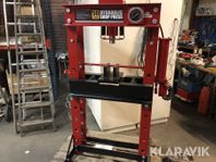 Verkstadspress Redtool 50 ton lufthydraulisk