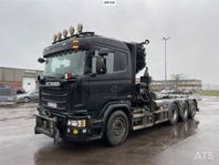 SCANIA G450 LB 8X4*4 Kranväxlare med HIAB XS244 Hipro kran