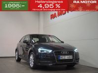 Audi A3 1.6 TDI 105hk Attraction |Parkeringssensorer|