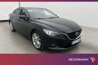 Mazda 6 Sedan 2.2 175hk Kamera BOSE Navi Skinn Elstolar