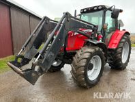 Traktor Massey Ferguson 6470 med frontlastare