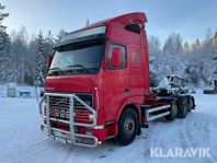 Kombibil Volvo FH12 containerfäste för 20 fot