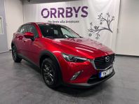 Mazda CX-3 2.0 SKYACTIV-G Euro 6 P-Sensor bak, Nav, V-hjul