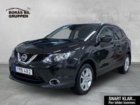 Nissan Qashqai Vinterhjul, 360-kamera, Panoramaglastak