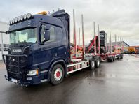 TIMMEREKIPAGE SCANIA R770 MED KRAN O SLÄP