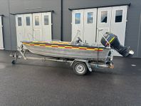 Aluminiumbåt Linder 460 , Yamaha 50 HK , Trailer