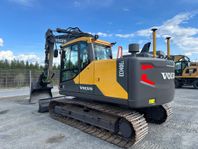 Volvo EC140EL Moba 3D grävsystem rotortilt skopor