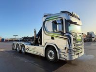 KRANVÄXLARE SCANIA G460 TRIDEM STOR KRAN