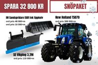 KAMPANJ-SNÖPAKET! NEW HOLLAND T5070