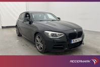 BMW M135 i xDrive 320hk Glastak H/K Skinn Elstolar Sensorer