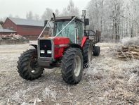 Traktor & skogsvagn MF 3095 4WD  & Multiforest