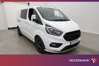 Ford Transit Custom CrewVan L2 Ny-Kamrem Värm Drag Moms