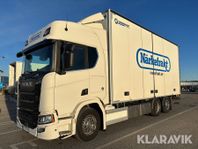 Lastbil Scania R520 6x2 V8 16.4 520 Hk med sk