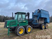 Skotarburen flishugg Tiberjack 1410 D med fli