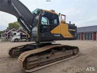 Bandgrävare Extra hög, Volvo EC300EL, Rototilt R8